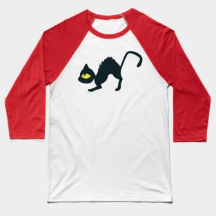 Halloween cat 2 Baseball T-Shirt